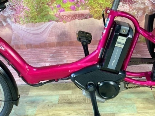 ❷5778子供乗せ電動アシスト自転車YAMAHA 20インチ良好バッテリー 