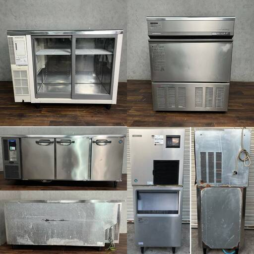 業務用用品大量入荷ステンレス台、業務用冷凍ケースなど多数❗❗おまとめ買いでお値段相談可