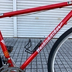 【クロスバイク】カワムラ製　700x28cタイヤ　タイヤ状態良い❗️ 2x6段変速　サドル新品❗️若林自転車　浜大津店　SALE中❗️