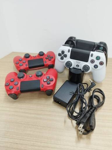 SONY 純正 PS4 コントローラー/充電スタンドセット！