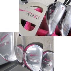 WORLD EAGLE レディース ゴルフセット10本 FL-01V2＆キャディバッグ ワールドイーグル 札幌市北区屯田