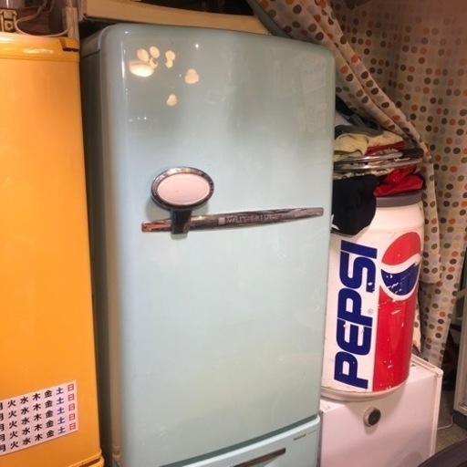 ナショナル WILL 冷凍冷蔵庫 ターコイズブルー NR-B16RA