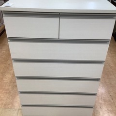 トレファク摂津店】ニトリ6段チェストホワイト入荷致しました！！