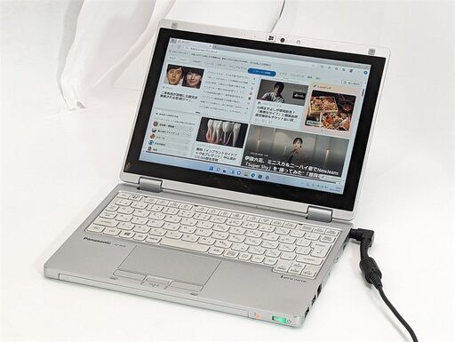 送料無料 おまけ有 高速SSD256GB 10.1型 ノートパソコン Panasonic CF-RZ6RFRVS 第7世代 i5 8GB 無線 Bluetooth Windows11 Office 日本製 送料無料 おまけ有 高速SSD256GB 10.1型 ノートパソコン Panasonic CF