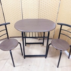 【引取】2Pダイニングセット ダイニングテーブル 椅子×2 