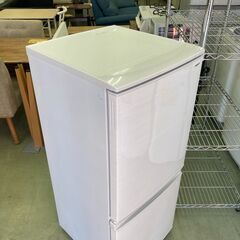【リサイクルショップ　ピカソ　小松原】シャープ SHARP 137L つけかえどっちもドア 2ドア冷蔵庫 2018年製 SJ-D14D★9142★