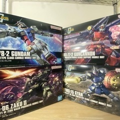 最終値下げ　HGガンプラ　4体セット　ガンダム　ガンキャノン　ギ...