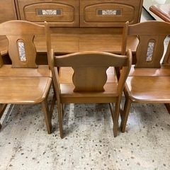 【愛品館 江戸川店】コーナーベンチ ダイニング テーブル7点セット ID:152-008865-007