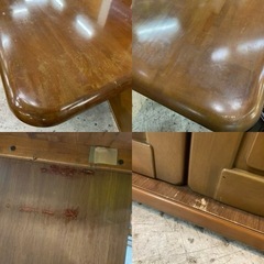 【愛品館 江戸川店】コーナーベンチ ダイニング テーブル7点セット ID:152-008865-007