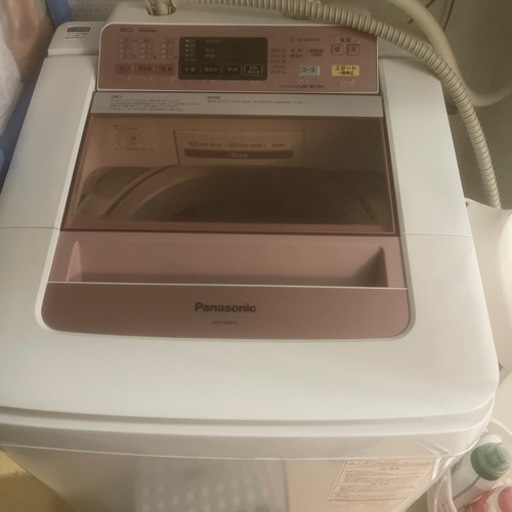 洗濯機　8キロ　パナソニック