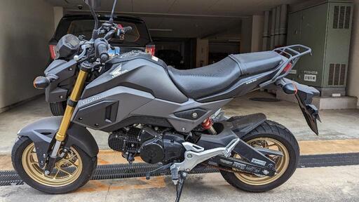 【走行少】honda gromグロム125 jc75