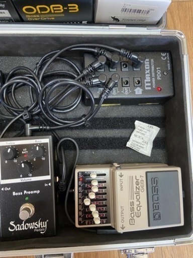 ベース　エフェクター　再投稿　10月28日迄 ベース エフェクター 再投稿 10月28日迄