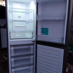 【和泉】配送可!! 極美品 動作品 取説付き 2022年製 Haier 大型2ドア ノンフロン冷凍冷蔵庫 JR-27A 270L ハイアール