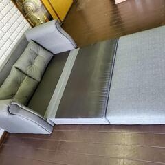 アメリカ人気販売中 限定激安 ロータイプコンパクトカウチソファベッド