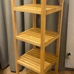IKEA 棚　パイン材　シェルフ