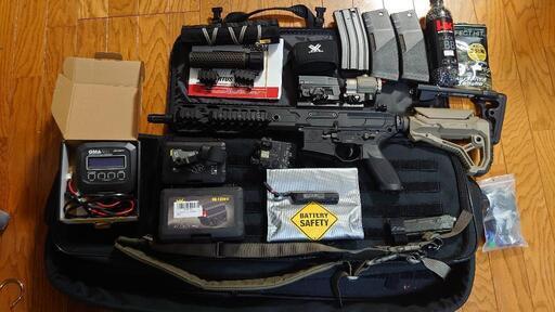サバゲー引退品(銃と周辺機器)