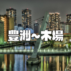 豊洲～枝川～塩浜～木場の街歩き。夜景をみながら運動目的の参加もO...