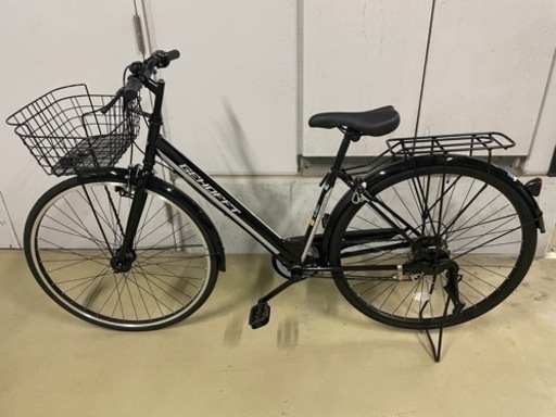 （決定しました）【美品です】自転車/大日産業製/グアフトクロスシティ/27インチ/6段変速/ブラック/LEDオートライト