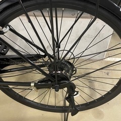 （決定しました）【美品です】自転車/大日産業製/グアフトクロスシティ/27インチ/6段変速/ブラック/LEDオートライト