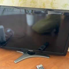 完全無料！！液晶テレビ(32インチ、リモコン付) SHARP A...