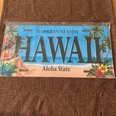 ハワイアン ナンバープレート 看板 アメリカン雑貨 Hawaii