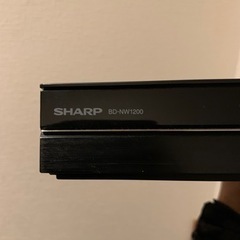 SHARP AQUOS ブルーレイ BD-NW1200