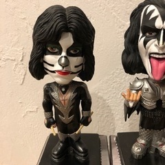 箱傷】KISS バブルヘッド4体セット ワッキーワーブラー バブルヘッド