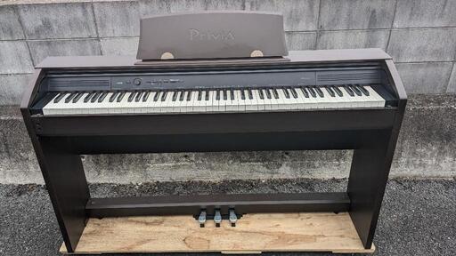 ★大阪全域〜岡山全域配達無料！送料込み CASIO 電子ピアノ privia PX-750 2014年製超美品③