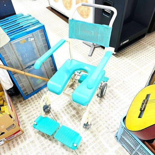 【家具・家電複数購入で割引可】ヤザキ シャワーキャリー 入浴用車いす 介護用 健康器具