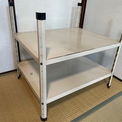 アルミ棚　75x60x 高さ73cm