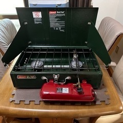 コールマン ツーバーナー413H ＋ BBQ鉄板6mm