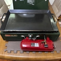 コールマン 413Hパワーハウス ツーバーナー 対応 鉄板 バーベキュー 
