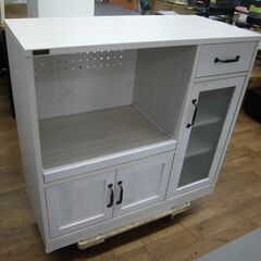 R235 佐藤産業 キッチンカウンター、キッチン台、幅88cm 美品
