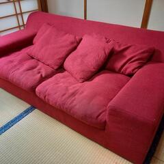 【取引中】美品◆真っ赤なソファー