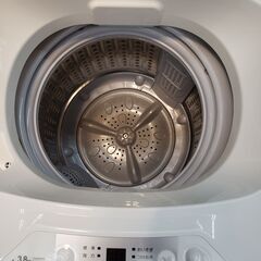 YAMAZEN　3.8㎏全自動洗濯機　VWMB-38(W)