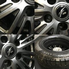【YOKOHAMA ice GUARD iG50 PLUS 215/60R16】スタッドレス【Fang 16インチ 6.5J5HPCD114.3+40】エスティマ等　(VTO793) クレジットカード QRコード決済可能