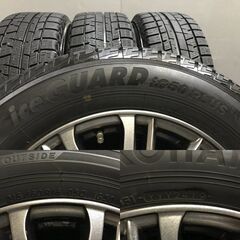 【YOKOHAMA ice GUARD iG50 PLUS 215/60R16】スタッドレス【Fang 16インチ 6.5J5HPCD114.3+40】エスティマ等　(VTO793) クレジットカード QRコード決済可能