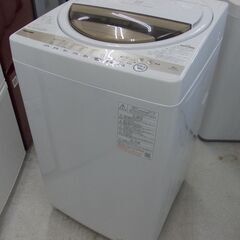 TOSHIBA 全自動洗濯機 ステンレス槽 6.0㎏ 2021年...