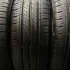 DUNLOP ENASAVE EC300 185/60R15 15インチ 夏タイヤ 4本 23年製 バリ溝