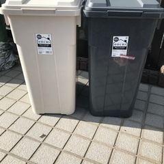 連結分別ペール 45L 2個セット ダストボックス ゴミ箱