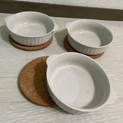 グラタン皿&コルクボード☆3セット！