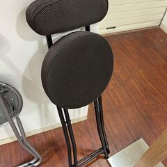 折りたたみ式丸椅子（２種類）
