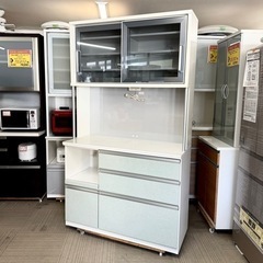 【美品‼️】定価24万♪ 高級 松田家具 118cm幅キッチンボ...