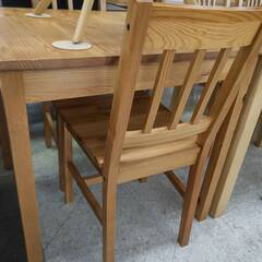 ☆ダイニング3点セット/ナチュラルテイスト/シンプル/№281☆