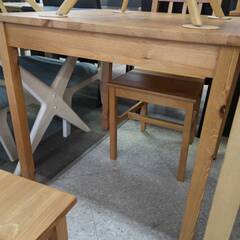 ☆ダイニング3点セット/ナチュラルテイスト/シンプル/№281☆