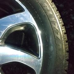 南区　155/65R14　バリ目　ブリジストンブリザックVRX　タイヤホイール付　軽自動車サイズ　2018年製造