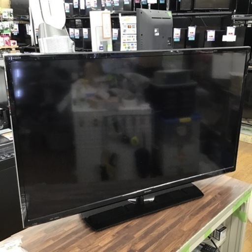 #J-63【ご来店頂ける方限定SHARPの40型液晶テレビです】