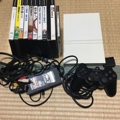 最終値下げ早い方優先！明日処分予定！PS2本体&ソフト10本