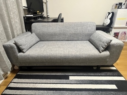 取引先確定済】LOWYAソファ(グレー) LOWYA グレー 1人掛けソファ LOWYA