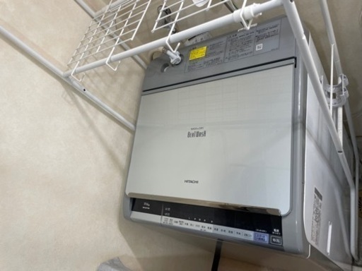 【中古良品】日立 洗濯乾燥機2017年製ビートウォッシュBW-DX110A 11kg